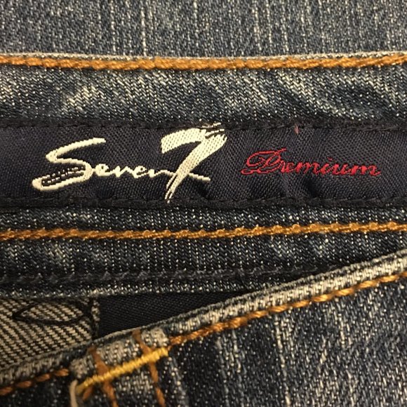 7 FOR ALL MANKIND Premium Denim Jeans  Size 32 - Picture 10 of 13